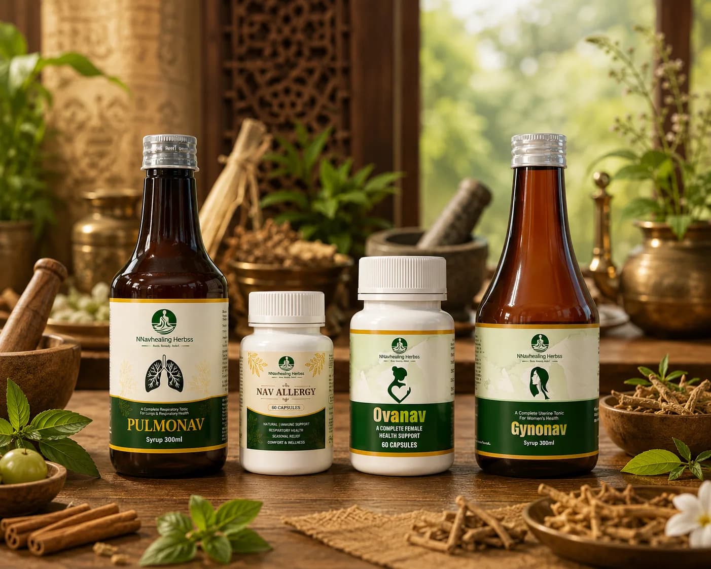 Nav Healing Herbs formulations
