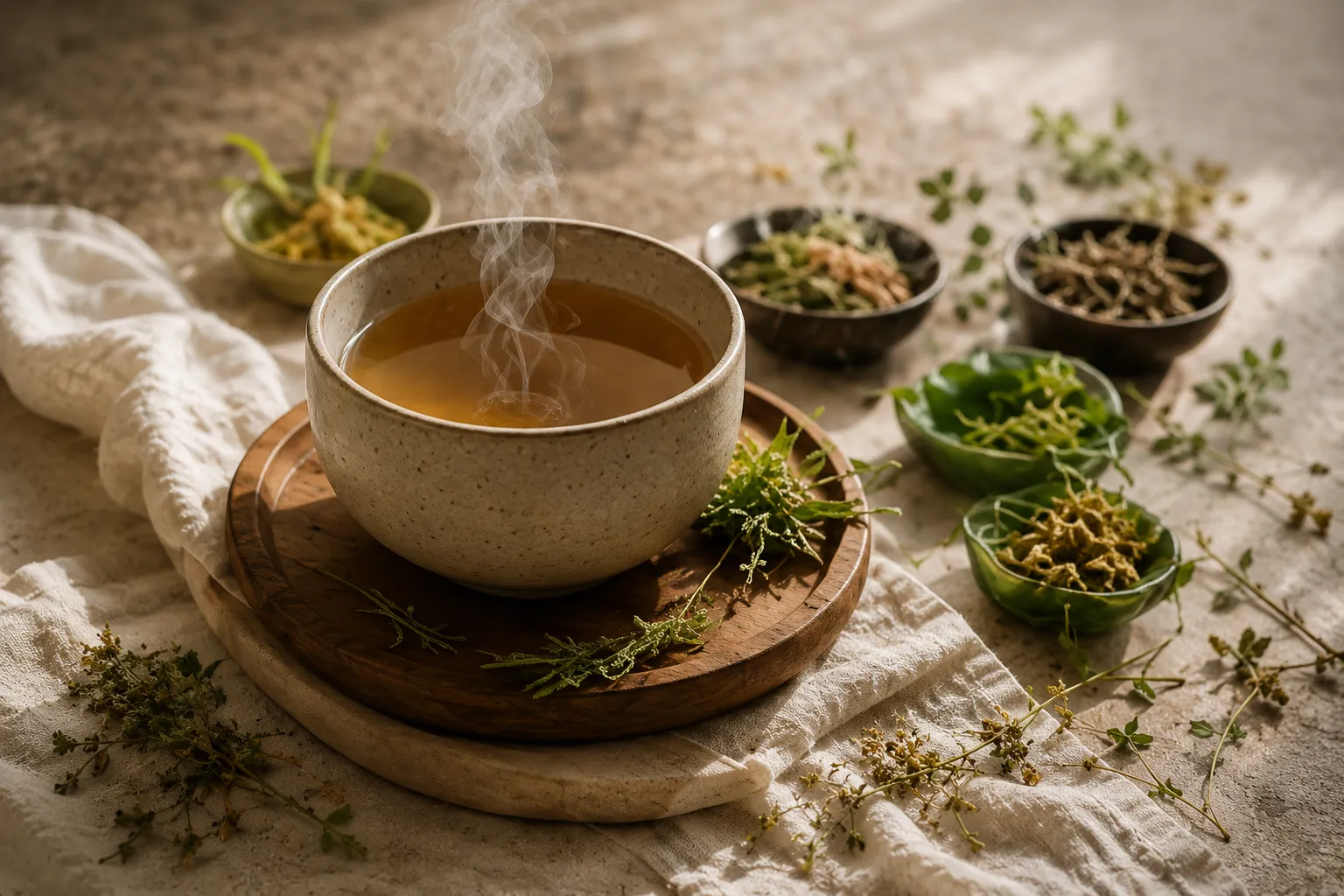 Warming herbs for digestive fire