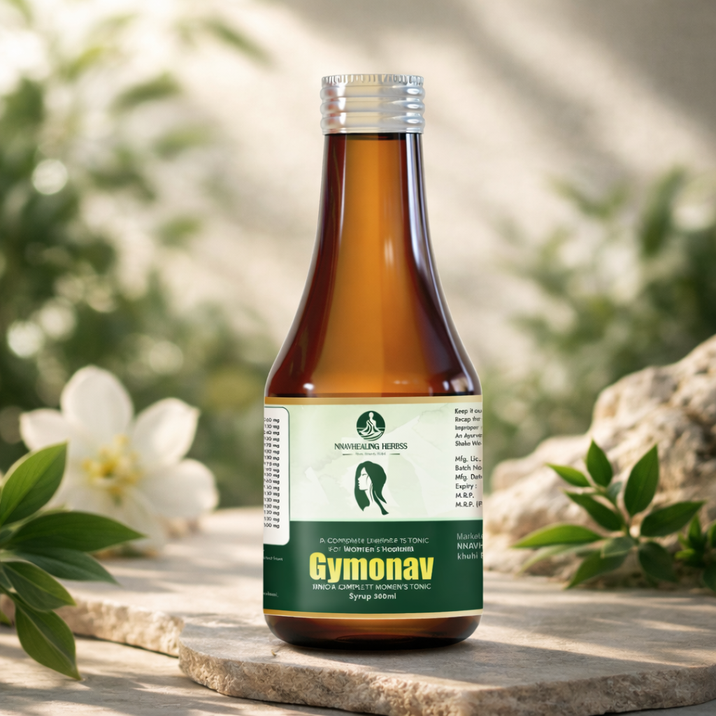 Gynonav syrup bottle
